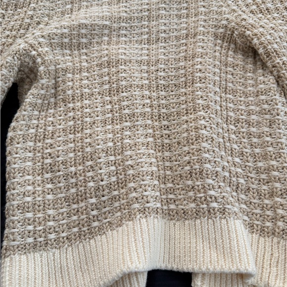 Express Cream Textured Cardigan - Picture 9 of 10